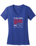 T-Shirt (Ladies V-Neck) - 2023 Puppy Mill Awareness Day