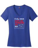 T-Shirt (Ladies V-Neck) - 2023 Puppy Mill Awareness Day