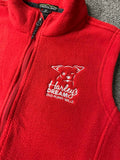 Fleece Vest (Ladies) - Red - Harley's Dream-End Puppy Mills
