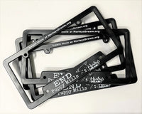 License Plate Frame - END Puppy Mills