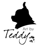 Canvas Tote Bag "Art by Teddy"