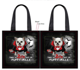 Tote or Trick-or-Treat Bag - Take a Bite out of Puppy Mills!