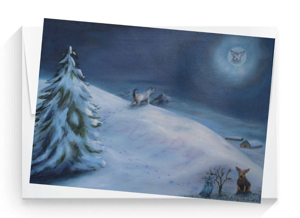 Holiday Cards - The Lone Teddy (set of 6)