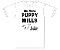 No More Puppy Mills T-Shirt - White