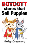 Stickers (50 pack) - Boycott Stores That Sell Puppies