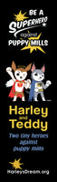 Bookmarks (100 pack) - Be a Superhero Against Puppy Mills