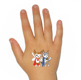 Temporary Tattoos (50 pack) - Superheroes Against Puppy Mills