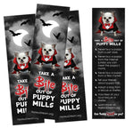 Bookmarks (50 pack) - Take a Bite out of Puppy Mills!