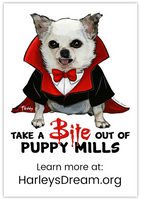 Stickers (50 pack) - Take a Bite out of Puppy Mills!