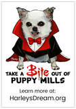Stickers (50 pack) - Take a Bite out of Puppy Mills!
