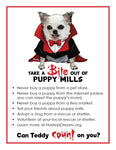 Awareness Flyers (50 pack) - Take a Bite out of Puppy Mills!